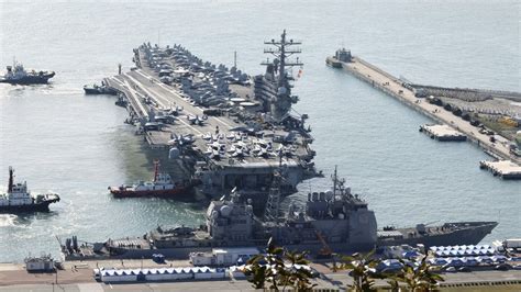 North Korea raises specter of nuclear strike over US aircraft carrier’s arrival in South Korea