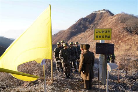 North Korea restores border guard posts as tensions rise over its satellite launch, Seoul says
