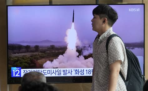 North Korean missile launch ‘risks destabilizing’ the region, White House says