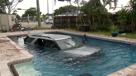 North Lauderdale homeowner, 76, helps 2 trapped inside SUV that crashed into swimming pool