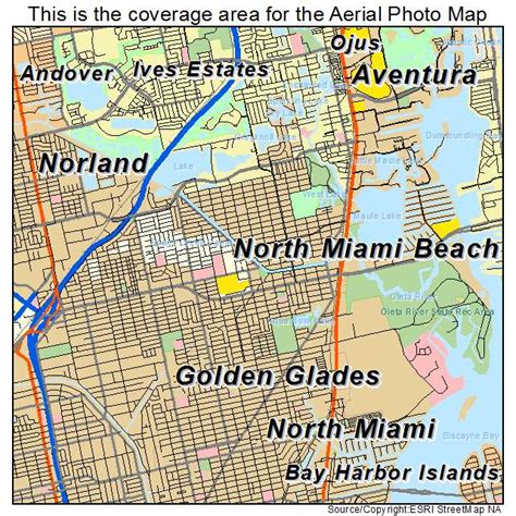 North Miami Beach Map Beach Map