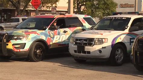 North Miami PD join 25 other police departments unveiling cruisers wrapped for autism awareness