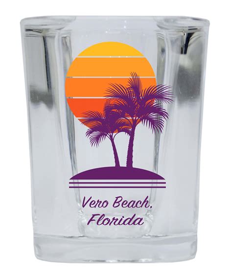 North Ponto Beach California Souvenir 2 Ounce Square Shot Glass …