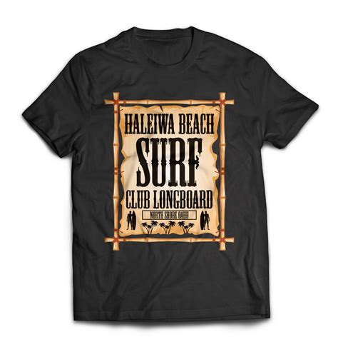 North Shore Long Board Surf T-Shirt - amazon.com