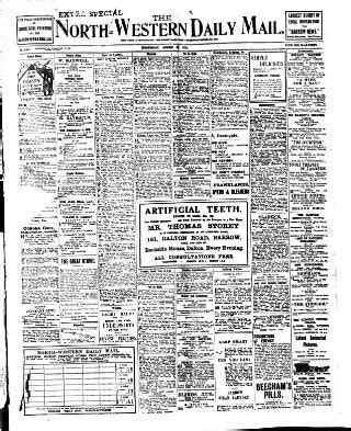 North West Evening Mail in British Newspaper Archive