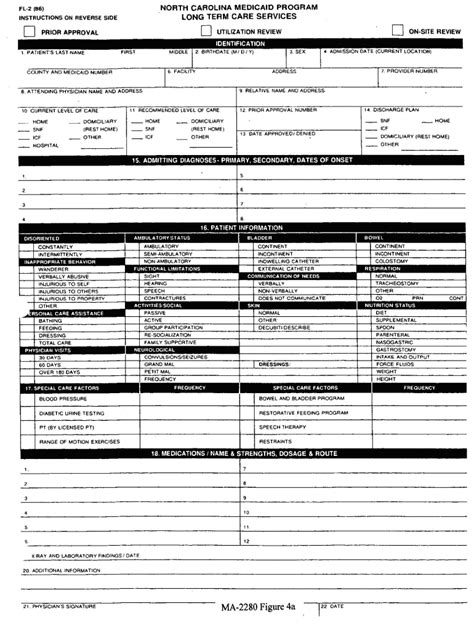 D. A FL2 form is required for new admissions. It is important that all the information on the FL-2 is reviewed for accuracy. If any clarification is needed, the prescribing practitioner is to be contacted. If the FL-2 has not been signed within 24 hours of admission, the orders are to be verified by the facility with the prescribing practitioner.