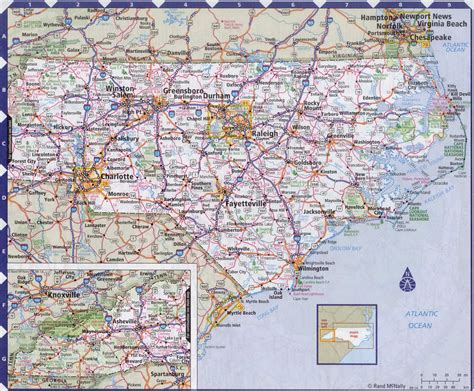 North carolina highway conditions. North Carolina state map. Large detailed map of North Carolina with cities and towns. Free printable road map of North Carolina 