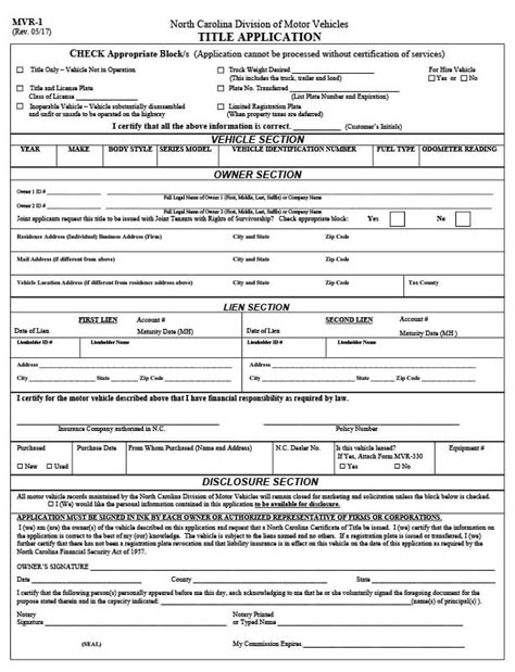 Requirements for Obtaining North Carolina Registration (MVR-106) 6/30/2020 11:39 PM: Kim Buttry: 308 KB PDF: vehicle-registration: 3.0: NCDOT Document: New Tab: 7/1/2020:. 