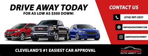 Northcoast Auto Direct LLC, Parma, Ohio. 77 likes · 7 were here. CLEVELAND'S #1 EASIEST CAR APPROVAL. DRIVE AWAY TODAY FOR AS LOW AS $500 DOWN! ALL …. 