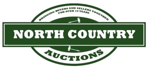 North country auctions. North Country Auctions is your premier full service location for all your auction needs. We pride ourselves on our ability to meet the needs of each customer on a personal level from single item consignments to entire company close-outs, owner retirements and estate liquidations. With decades of auction experience and a marketing campaign that ... 
