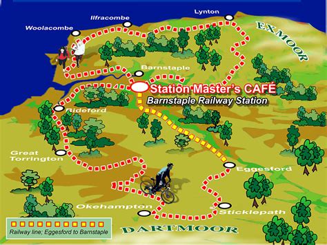 North devon cycle map including the tarka trail plus 4 individual day rides cyclecity guides. - Ich hotel von karen tei yamashita.