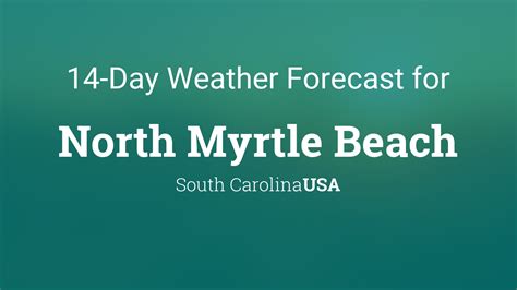 Local Forecast Office More Local Wx 3 Day History Hourly Weather Forecast. Extended Forecast for North Myrtle Beach SC . Overnight. Low: 66 °F. ... North Myrtle .... 