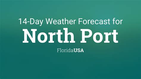 North port florida weather 14 day forecast. Find the most current and reliable 14 day weather forecasts, storm alerts, reports and information for North Fort Myers, FL, US with The Weather Network. 