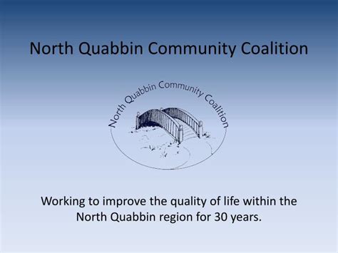 Founded in 2002, the Communities that Care Coalition of Franklin County and North Quabbin (the Coalition) is a multi-sector coalition focused on promoting the health and development of youth across 30 rural towns that make up Franklin County and the North Quabbin region of Western Massachusetts. The Coalition brings together diverse …. 