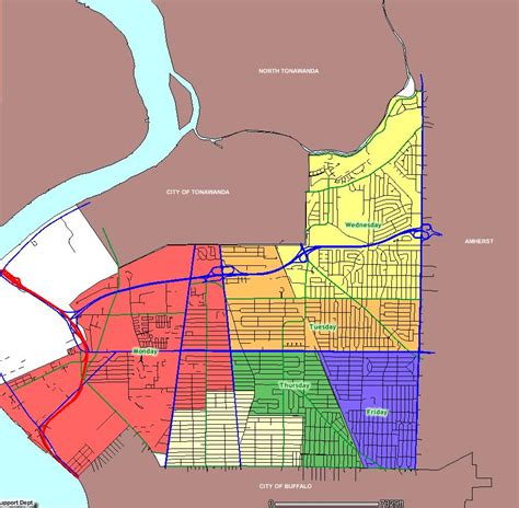 North tonawanda big garbage day 2019.  Can anyone help.  Bulk debris place...