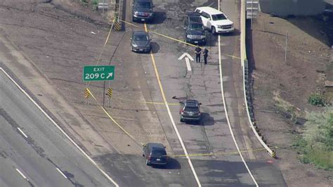 Northbound I-25 closed after shooting at 8th Avenue