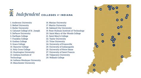 Northeast Indiana Colleges and Universities