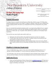 Northeastern applied math