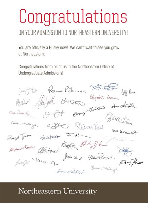 Scholarship recipient must have demonstrated service to Northeastern, participate in extracurricular activities and student life, and demonstrate academic achievement and professional promise. ... Application timelines vary depending on your chosen admission plan—Early Decision I or II, Early Action, Regular Decision, or Transfer. Plan Your ...