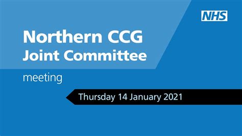 Northern CCG Joint Committee - NENC Newcastle Gateshead