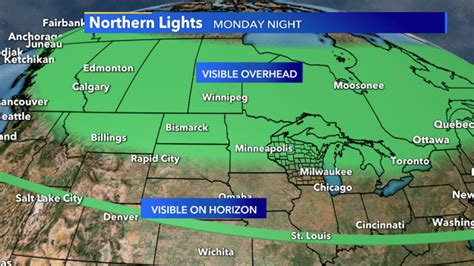 Northern Lights could be visible in Wisconsin, Indiana, 13 other states Thursday