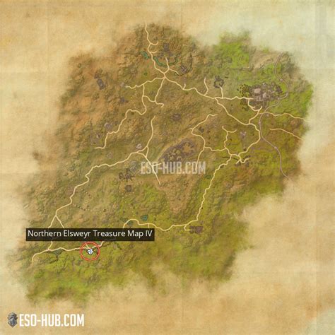 Apr 23, 2021 · Elsweyr Treasure Map I is a Treasure Map in Elder Scrolls Online (ESO). It is acquired randomly from looting or is bought from other players. To use it, you must have the map in your inventory and you must travel to the location. The map will be consumed when used. Treasure maps must be in your inventory and you must travel to the location ... . 