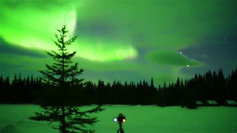 Northern lights shine bright in Alaska