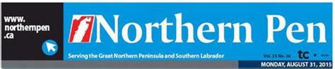 Northern pen newspaper archives.  The article reported: Historic newspapers from Newfoundland...