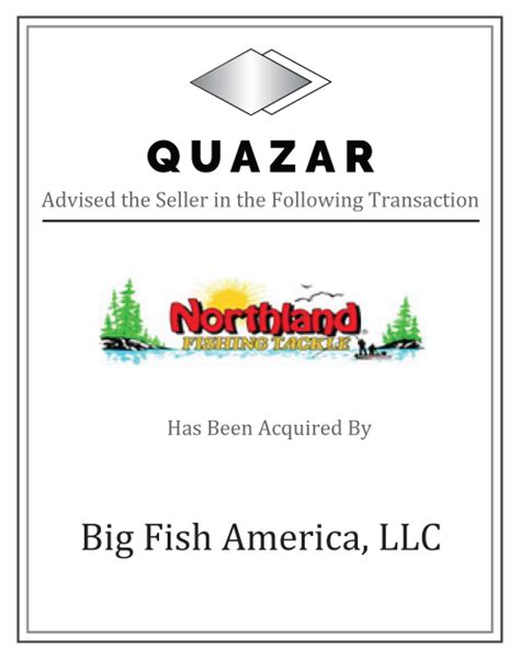 Northland Fishing Tackle Quazar Minneapolis, MN