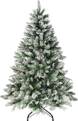 Northlight Angel Pine Cones Christmas Tree, 6 ft, Green