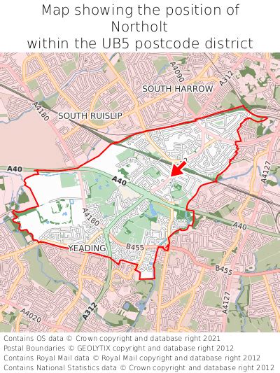 Northolt postcode - Postcode by address