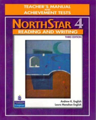 Northstar 4 reading and writing teacher s manual. - Poesia de eugênio de andrade em tempo de metamorfose.