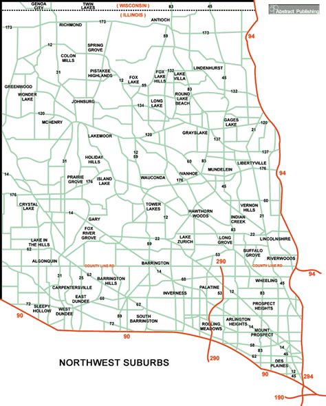 Northwest suburbs. 