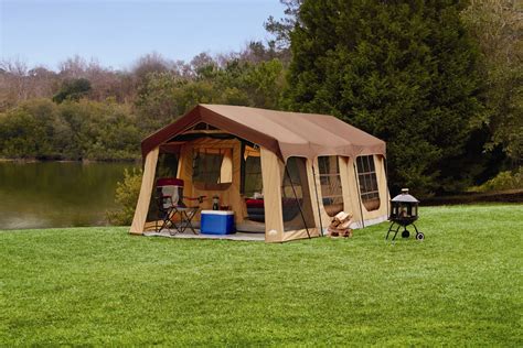 It is a six-person one room, 10 x 12 dome tent. Its 