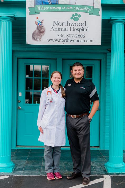 Northwoods animal hospital. Northwood is all about keeping your pet happy and well balanced, no strings attached. Yelp Review . Date: 2/11/2010. Name: Caroline R. My family has been taking our cats to Northwoods Animal Hospital for years. The vets and vet techs are knowledgeable, friendly, and obviously love animals. 