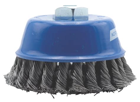 Norton Twisted Wire Cup Brush 65mm - Screwfix