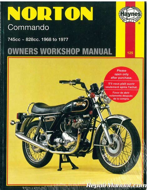 Norton commando 850 and 750 from 1970 motorcycle workshop manual repair manual service manual. - Guide to software andrews 6th edition.