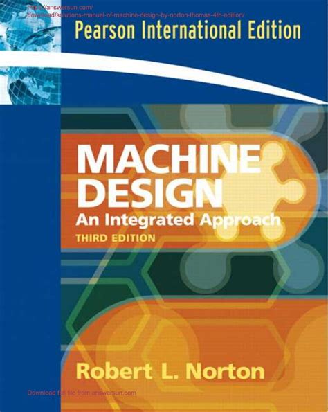 Norton design of machinery solutions manual. - Lexicografia y lexicologia en europa y america.