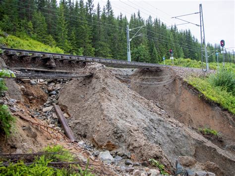 Norway considers blowing up a dam after days of heavy rain over Scandinavia cause floods