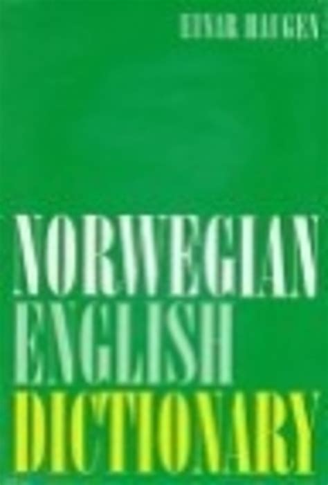 Norwegian english dictionary by einar haugen. - American standard 95 furnace installation manual.