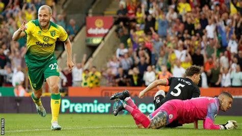 Norwich City 3-2 Manchester City: Canaries end champions