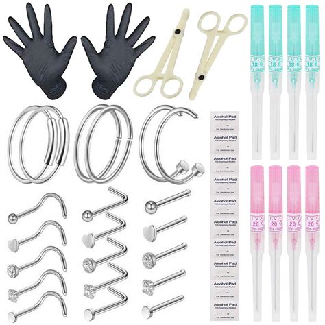 Nose piercing kit amazon. Things To Know About Nose piercing kit amazon. 