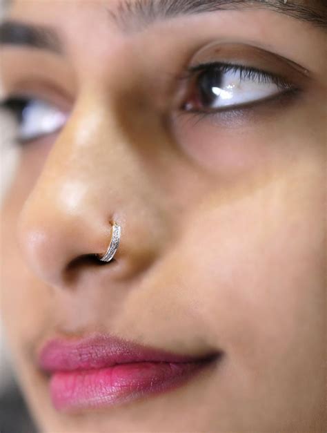 Nose ring with diamond. Real Diamond Nose Ring with 14K gold, Genuine Diamond Nose Hoop, Nose Ring Diamonds,Diamond Nose Jewelry,Diamond Nose Piercing Diamond Ring. (31) … 