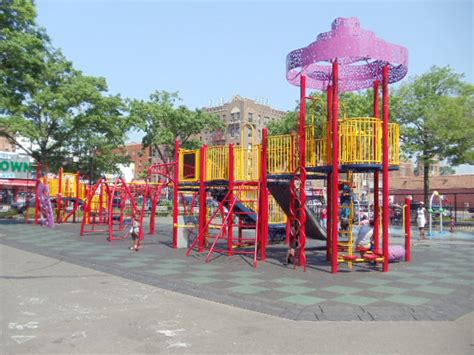 Nostrand playground. Friday, May 24, 2024. 9:30 am - 11:30 am. Nostrand Playground. Nostrand Ave. between Foster Ave. and Farragut Pl., Brooklyn, 11210. This It’s My Park season, volunteer with BK Community Board 17 Parks and Beautification Committee to beautify Nostrand Playground. We look forward to cleaning up the park with you! 