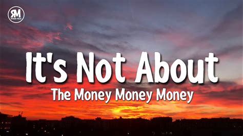 Not About Money