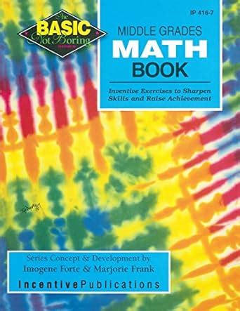 Not Boring Middle Grades Math Answer Key