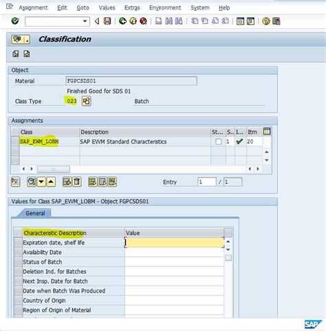 Not Configuration in SAP