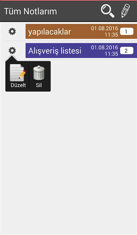 Not Defteri dev-.