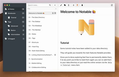 Notable app. Homebrew’s package index. Name: Notable Markdown-based note-taking app that doesn't suck. https://notable.app/ 