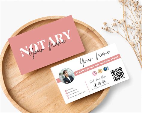 Notary Business Cards Vistaprint